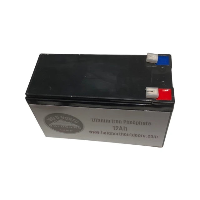 Ice Strong Outdoors Bold North Outdoors 12V 12ah Lithium Ion Battery LifePO4 4 Ice Strong Outdoors Bold North Outdoors 12V 12ah Lithium Ion Battery LifePO4