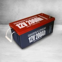 Dakota Lithium Dakota 12V 200Ah Lithium Deep Cycle Battery FREE SHIPPING! FREE CHARGER! FREE BOBBER!