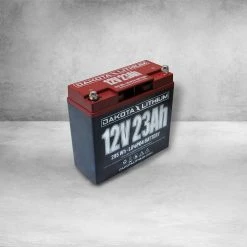Dakota 12V 23Ah Lithium Battery FREE SHIPPING! FREE BOBBER!