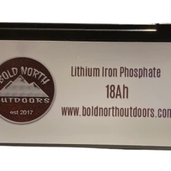 Ice Strong Outdoors Bold North Outdoors 12V 18ah Lithium Ion Battery LifePO4