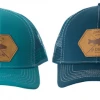 DSG Fishing Club Trucker Hat - Aruba Or Navy Fancy-Ladies Only!