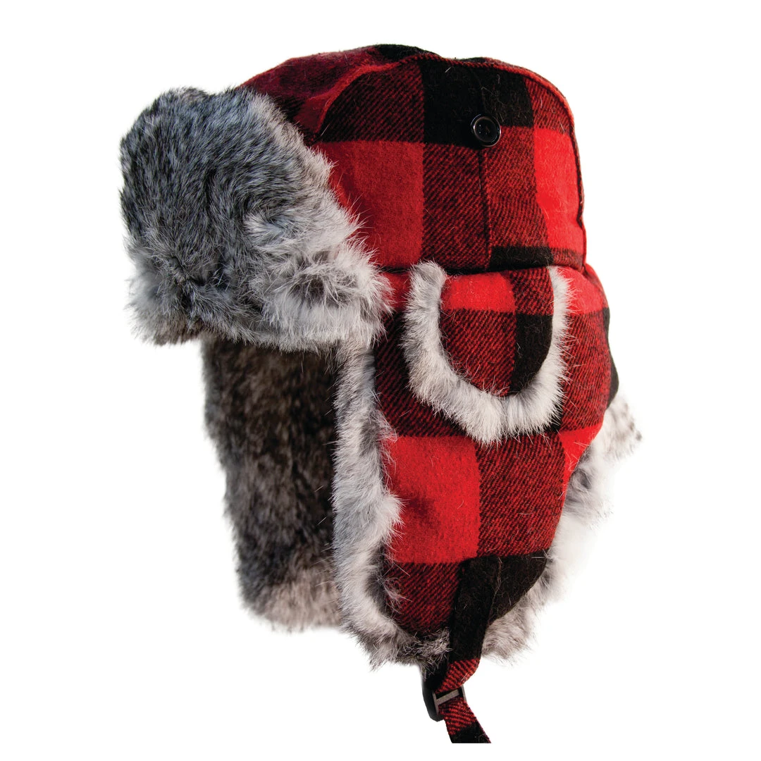 Fancy-Ladies Only! Eskimo Plaid Alaskan Fur Hat 3 Fancy-Ladies Only! Eskimo Plaid Alaskan Fur Hat