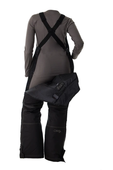 DSG Arctic Appeal 2.0 Ice Fishing Drop Seat Bib - Black Fancy-Ladies Only! 3 DSG Arctic Appeal 2.0 Ice Fishing Drop Seat Bib - Black Fancy-Ladies Only!