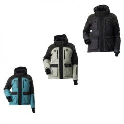 Fancy-Ladies Only! DSG Arctic Appeal 2.0 Ice Fishing Jacket - Black Realtree Wave®, Dusty Teal, Oatmeal