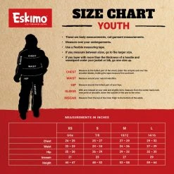 Ice Strong ESKIMO YOUTH KEEPER JACKET WITH UPLYFT FLOAT ASSIST 15 Ice Strong ESKIMO YOUTH KEEPER JACKET WITH UPLYFT FLOAT ASSIST