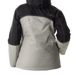 Fancy-Ladies Only! DSG Arctic Appeal 2.0 Ice Fishing Jacket - Black Realtree Wave®, Dusty Teal, Oatmeal