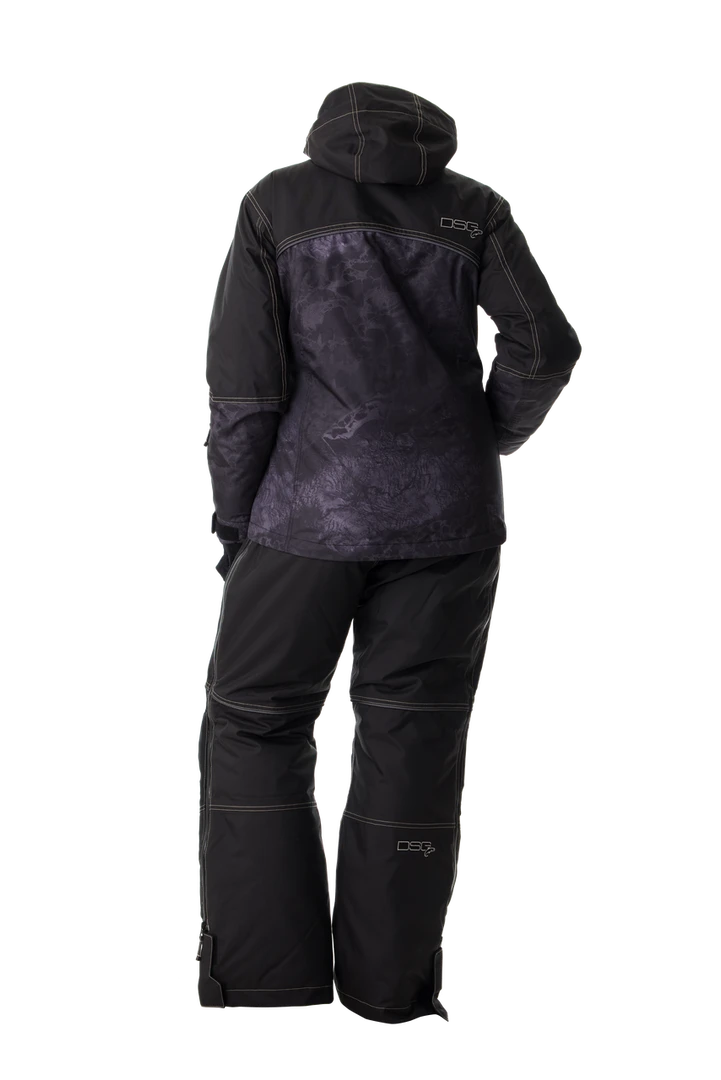 DSG Arctic Appeal 2.0 Ice Fishing Drop Seat Bib - Black Fancy-Ladies Only! 5 DSG Arctic Appeal 2.0 Ice Fishing Drop Seat Bib - Black Fancy-Ladies Only!