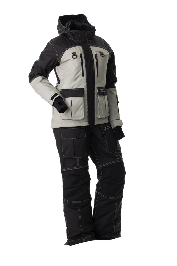 DSG Arctic Appeal 2.0 Ice Fishing Drop Seat Bib - Black Fancy-Ladies Only! 14 DSG Arctic Appeal 2.0 Ice Fishing Drop Seat Bib - Black Fancy-Ladies Only!