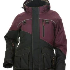 DSG Avid Ice Fishing Jacket - Tan, Deep Teal Or Deep Maroon