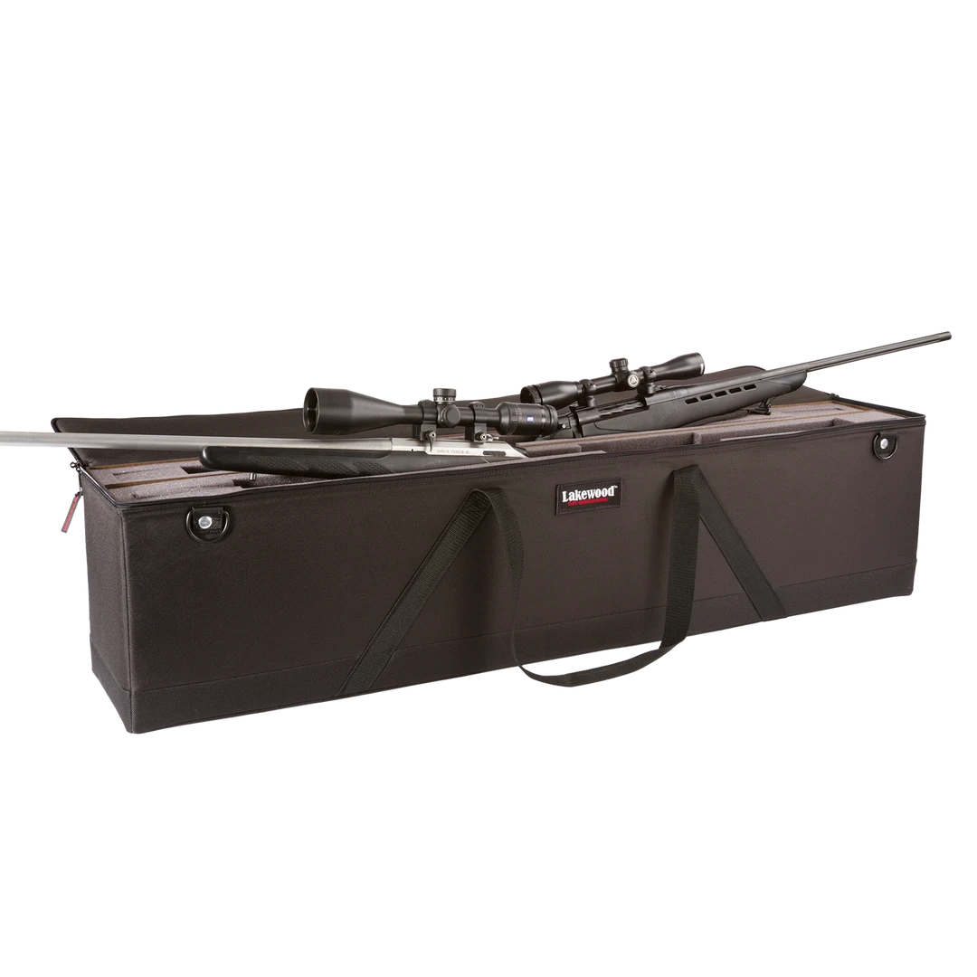 Ice Strong Outdoors Lakewood Deluxe Double Scoped Rifle/Shotgun Wheeled Case 3 Ice Strong Outdoors Lakewood Deluxe Double Scoped Rifle/Shotgun Wheeled Case