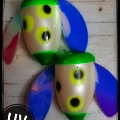 Ice Strong Outdoors Custom UV Spin-N-Glos (2 Packs)