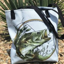 Ice Strong Outdoors Rockstarlette Bass Tote Bag, Weather Resistant
