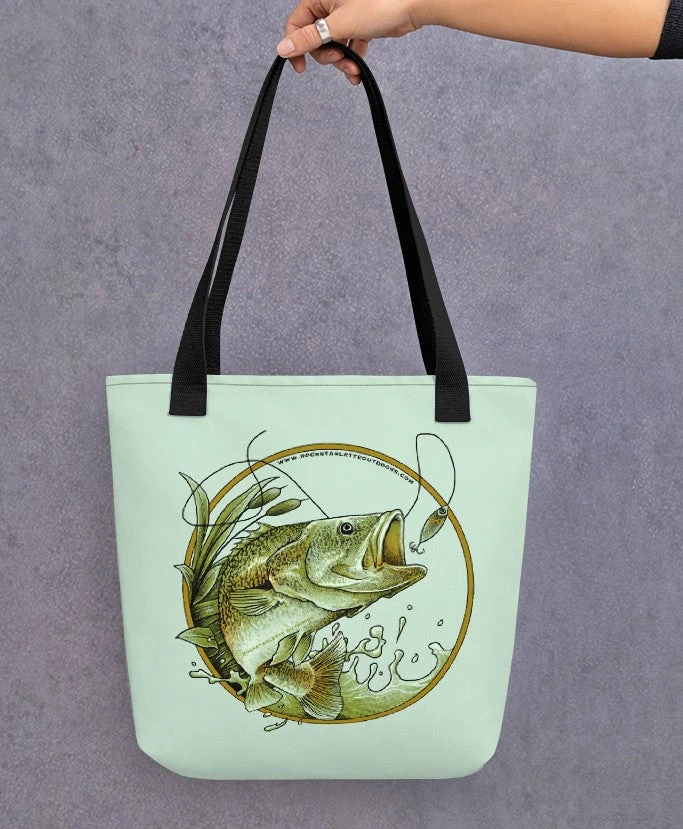 Ice Strong Outdoors Rockstarlette Bass Tote Bag, Weather Resistant 6 Ice Strong Outdoors Rockstarlette Bass Tote Bag, Weather Resistant
