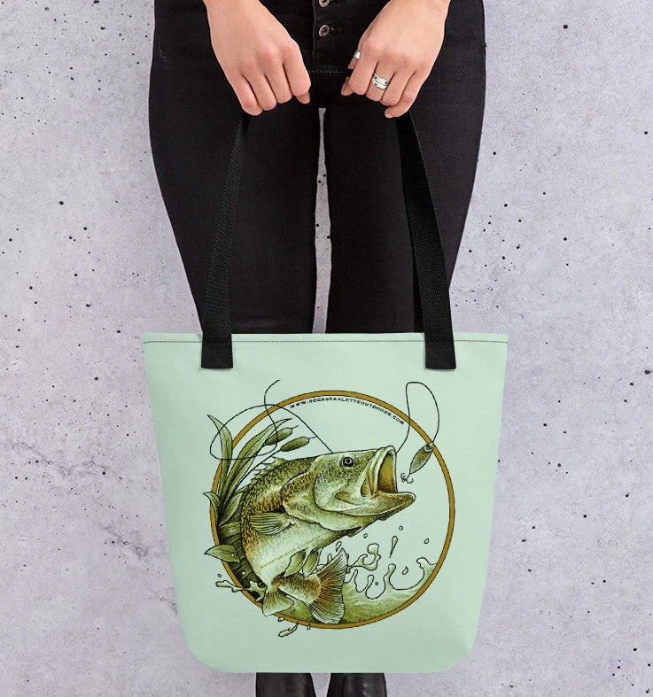 Ice Strong Outdoors Rockstarlette Bass Tote Bag, Weather Resistant 7 Ice Strong Outdoors Rockstarlette Bass Tote Bag, Weather Resistant