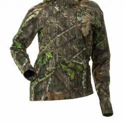DSG Bexley 2.0 Ultra Light-Weight Ripstop Tech Shirt - Mossy Oak Obsession Fancy-Ladies Only!