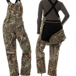 Fancy-Ladies Only! DSG Breanna 2.0 Fleece Drop Seat Bib - Realtree Edge