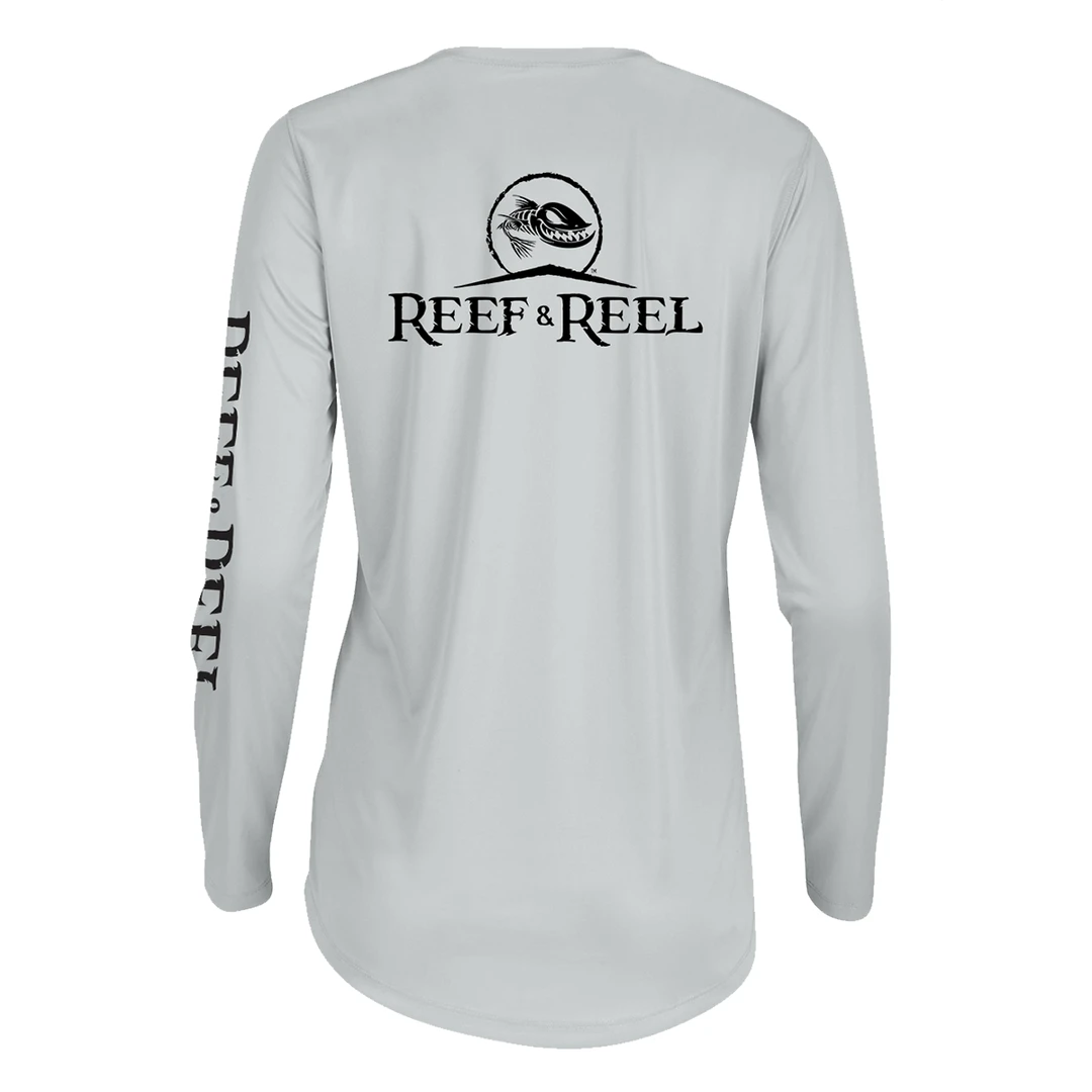 Reef & Reel Women's Classic Logo Performance LS Shirt 3 Reef & Reel Women's Classic Logo Performance LS Shirt