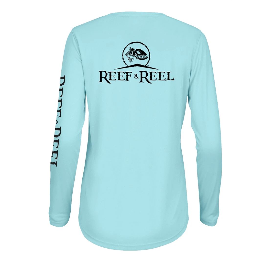 Reef & Reel Women's Classic Logo Performance LS Shirt 16 Reef & Reel Women's Classic Logo Performance LS Shirt