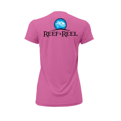 Fancy-Ladies Only! Reef & Reel Women's Classic Logo Performance SS Shirt