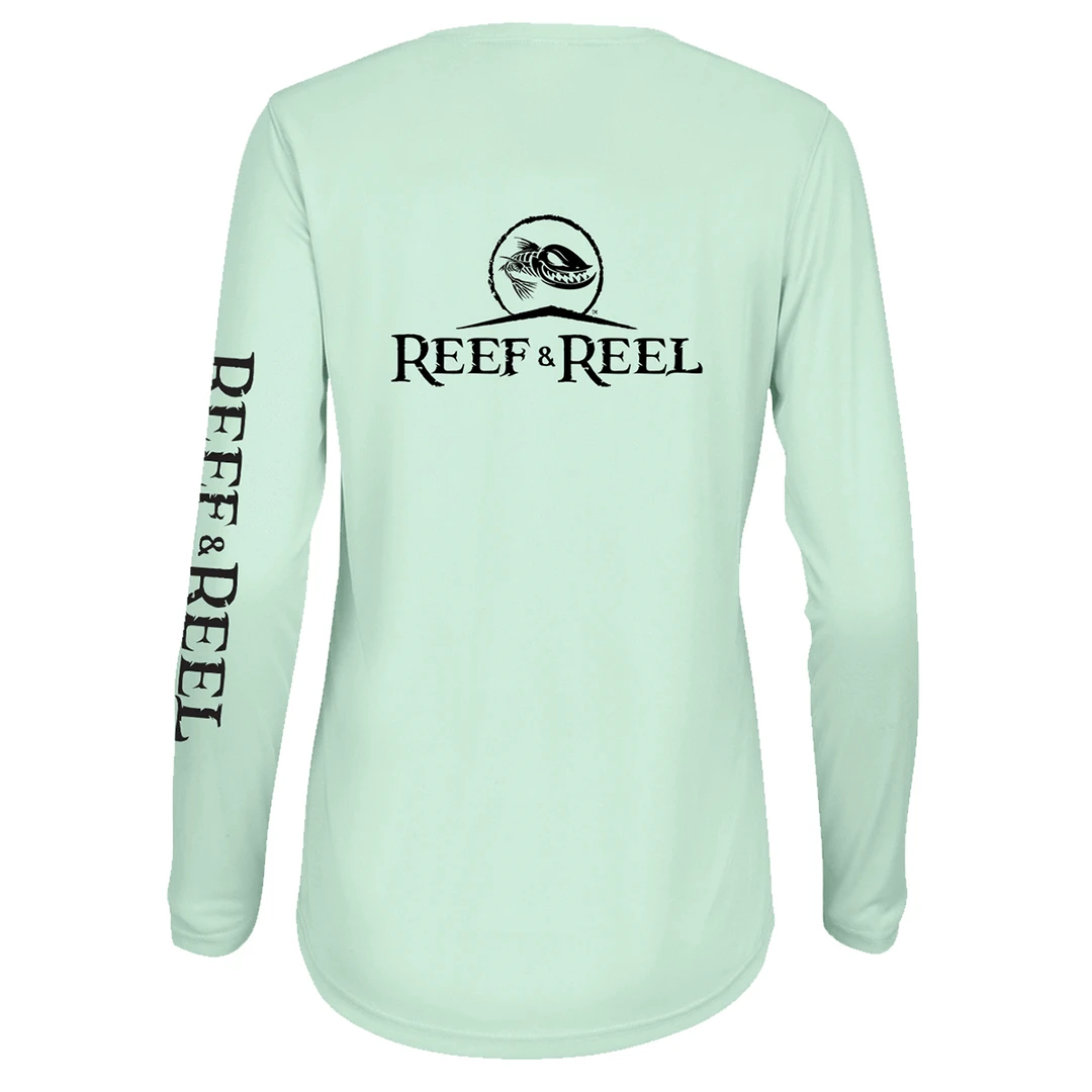 Reef & Reel Women's Classic Logo Performance LS Shirt 17 Reef & Reel Women's Classic Logo Performance LS Shirt