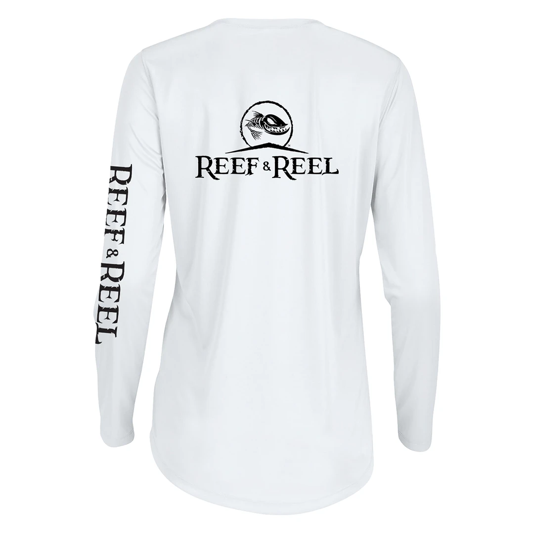 Reef & Reel Women's Classic Logo Performance LS Shirt 18 Reef & Reel Women's Classic Logo Performance LS Shirt