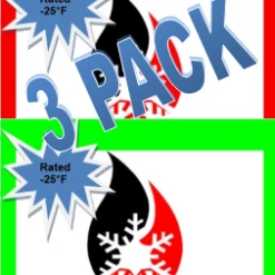 Ice Strong Outdoors Ice Strong Titanium Spring Bobber 3-Pack COMBO