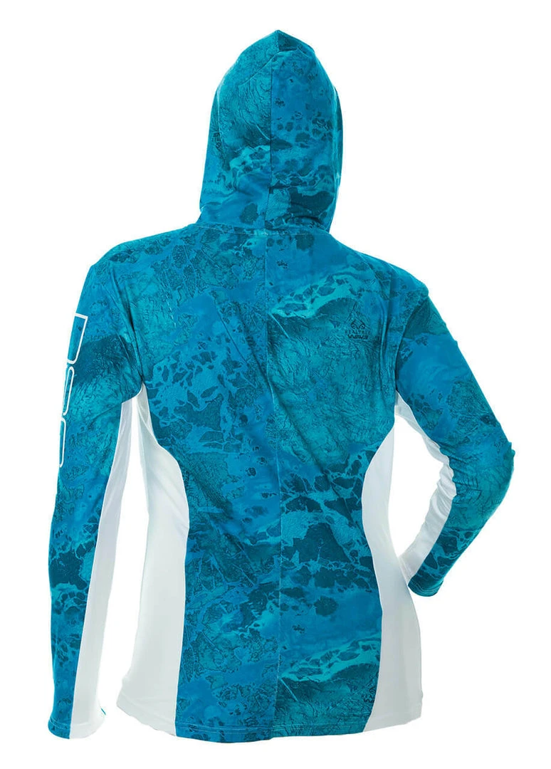 DSG Wave Shirt - Realtree Wave® Pattern - UPF 50 - Sea Blue Or Aqua 4 DSG Wave Shirt - Realtree Wave® Pattern - UPF 50 - Sea Blue Or Aqua
