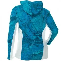 DSG Wave Shirt - Realtree Wave® Pattern - UPF 50 - Sea Blue Or Aqua