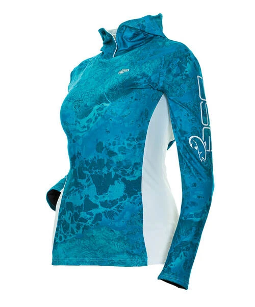 DSG Wave Shirt - Realtree Wave® Pattern - UPF 50 - Sea Blue Or Aqua 6 DSG Wave Shirt - Realtree Wave® Pattern - UPF 50 - Sea Blue Or Aqua