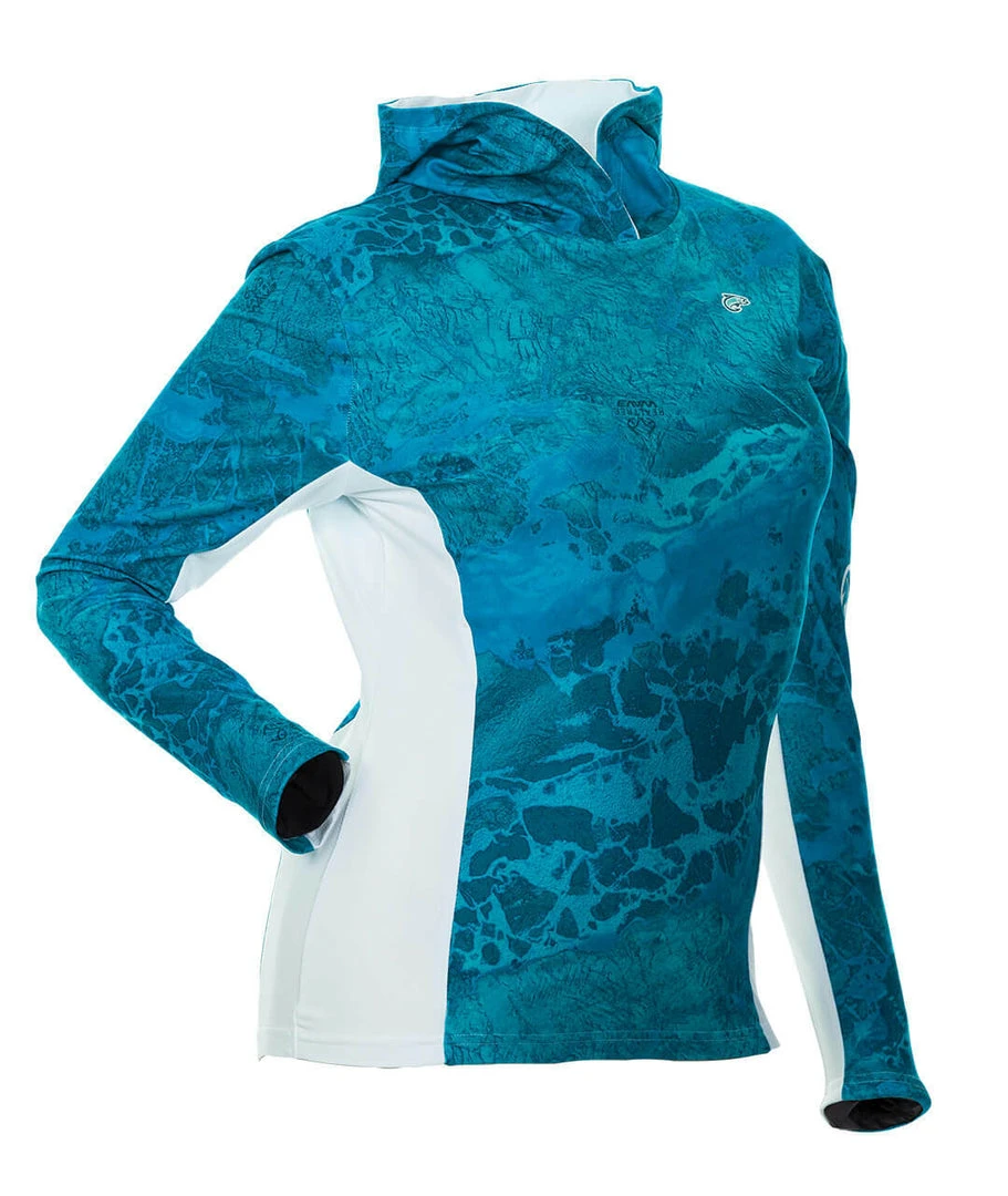 DSG Wave Shirt - Realtree Wave® Pattern - UPF 50 - Sea Blue Or Aqua 7 DSG Wave Shirt - Realtree Wave® Pattern - UPF 50 - Sea Blue Or Aqua