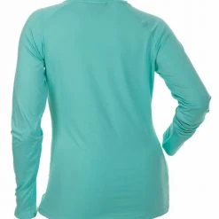DSG Solid Shirt - UPF 50+ - Salmon, Aqua, Sea Blue, Rose Or Slate Fancy-Ladies Only!