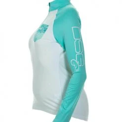 DSG Realtree Fishing® Camo 1/4 Zip Shirt - UPF 50 - Salmon Or Aqua Fancy-Ladies Only!