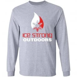 CustomCat Men's Long Sleeve Laker Taker Tee - Red/White Logo Laker Taker Lures & Swag