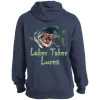 CustomCat Laker Taker Lures & Swag Men's Laker Taker Lures/Patriotic Logo TALL Size Hoodie (8 Color Choices)
