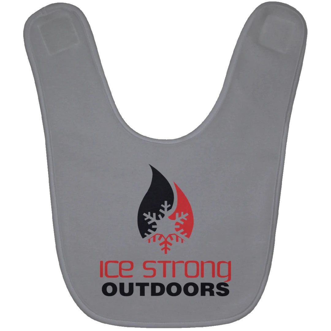 CustomCat Ice Strong Baby Bib Original Logo (LOTS Of Bib Color Choices) Infant Ice Strong Apparel 3 CustomCat Ice Strong Baby Bib Original Logo (LOTS Of Bib Color Choices) Infant Ice Strong Apparel