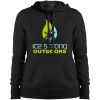 CustomCat Ladies' Ice Strong Pullover Hooded Sweatshirt - Your Choice Of Logo & Sweatshirt Color! Fancy-Ladies Only!