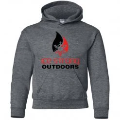 Ice Strong Outdoors Sales 11 CustomCat Youth Pullover Hoodie Original Logo (LOTS Of Color Choices)
