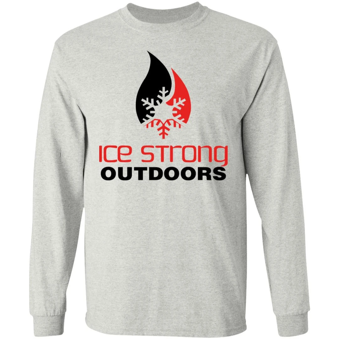 CustomCat Men's Long Sleeve Laker Taker Tee - Red/Black Logo Laker Taker Lures & Swag 6 CustomCat Men's Long Sleeve Laker Taker Tee - Red/Black Logo Laker Taker Lures & Swag