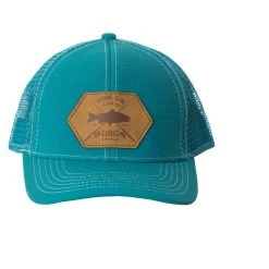 DSG Fishing Club Trucker Hat - Aruba Or Navy Fancy-Ladies Only!