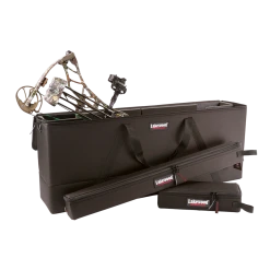Ice Strong Outdoors Lakewood Single 45" Bow Case Combo W/Arrow Case And Accessory Case