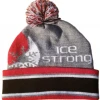 Ice Strong Outdoors Gray Pom Beanie Fancy-Ladies Only!