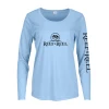 Fancy-Ladies Only! Reef & Reel Women's Logo Performance LS Shirt