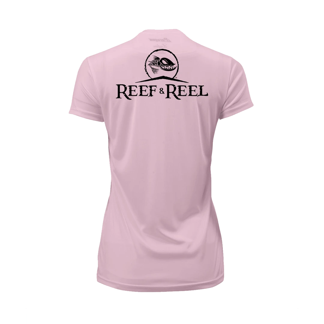 Fancy-Ladies Only! Reef & Reel Women's Logo Performance SS Shirt 4 Fancy-Ladies Only! Reef & Reel Women's Logo Performance SS Shirt