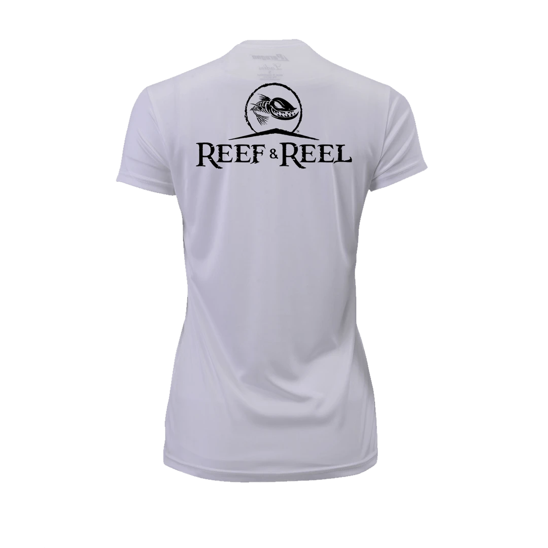 Fancy-Ladies Only! Reef & Reel Women's Logo Performance SS Shirt 18 Fancy-Ladies Only! Reef & Reel Women's Logo Performance SS Shirt