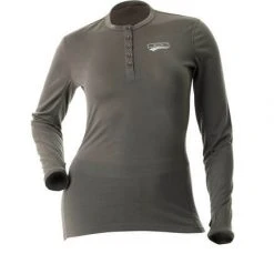 DSG Merino Wool Base Layer Shirt - Grey Fancy-Ladies Only!