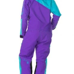 DSG Drop Seat Monosuit - Purple And Teal, Lime And Grey, Pink And Grey Or Aqua And Black