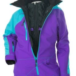 DSG Drop Seat Monosuit - Purple And Teal, Lime And Grey, Pink And Grey Or Aqua And Black