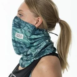 Fancy-Ladies Only! DSG McKayla Neck Gaiter - UPF 50+ - Realtree Aspect Camo: Sea Foam, River Bend, Cranberry, Charcoal, White Out, And Key West