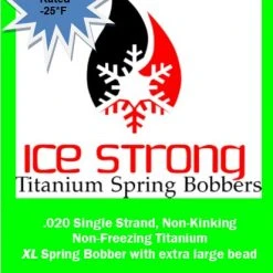Ice Strong Outdoors XL Ice Strong Titanium Spring Bobber