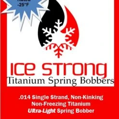 ULTRA-LIGHT Ice Strong Titanium Spring Bobber Ice Strong Outdoors